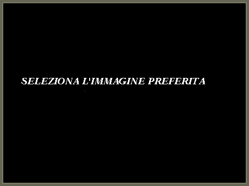 Seleziona l'immagine preferita: